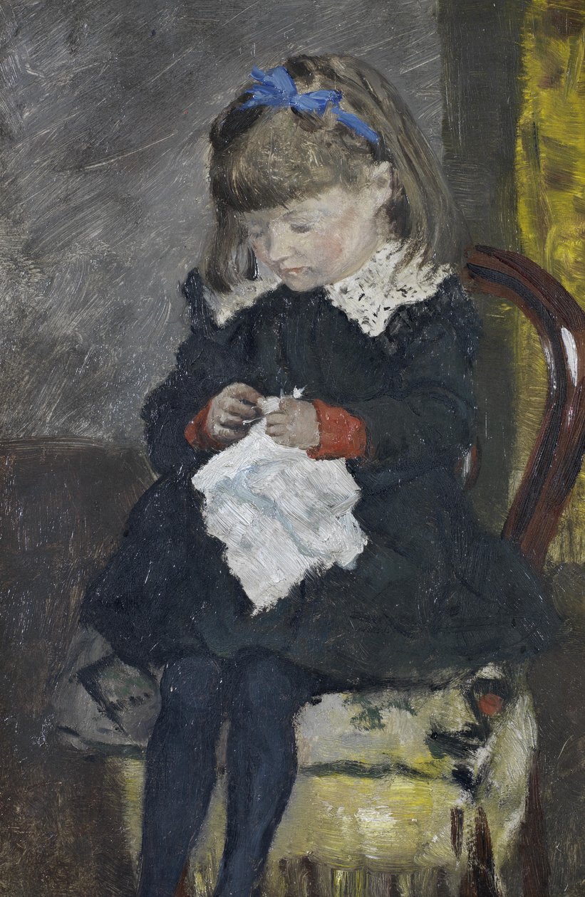Porträt von Emma Bogaerts von Darío de Regoyos