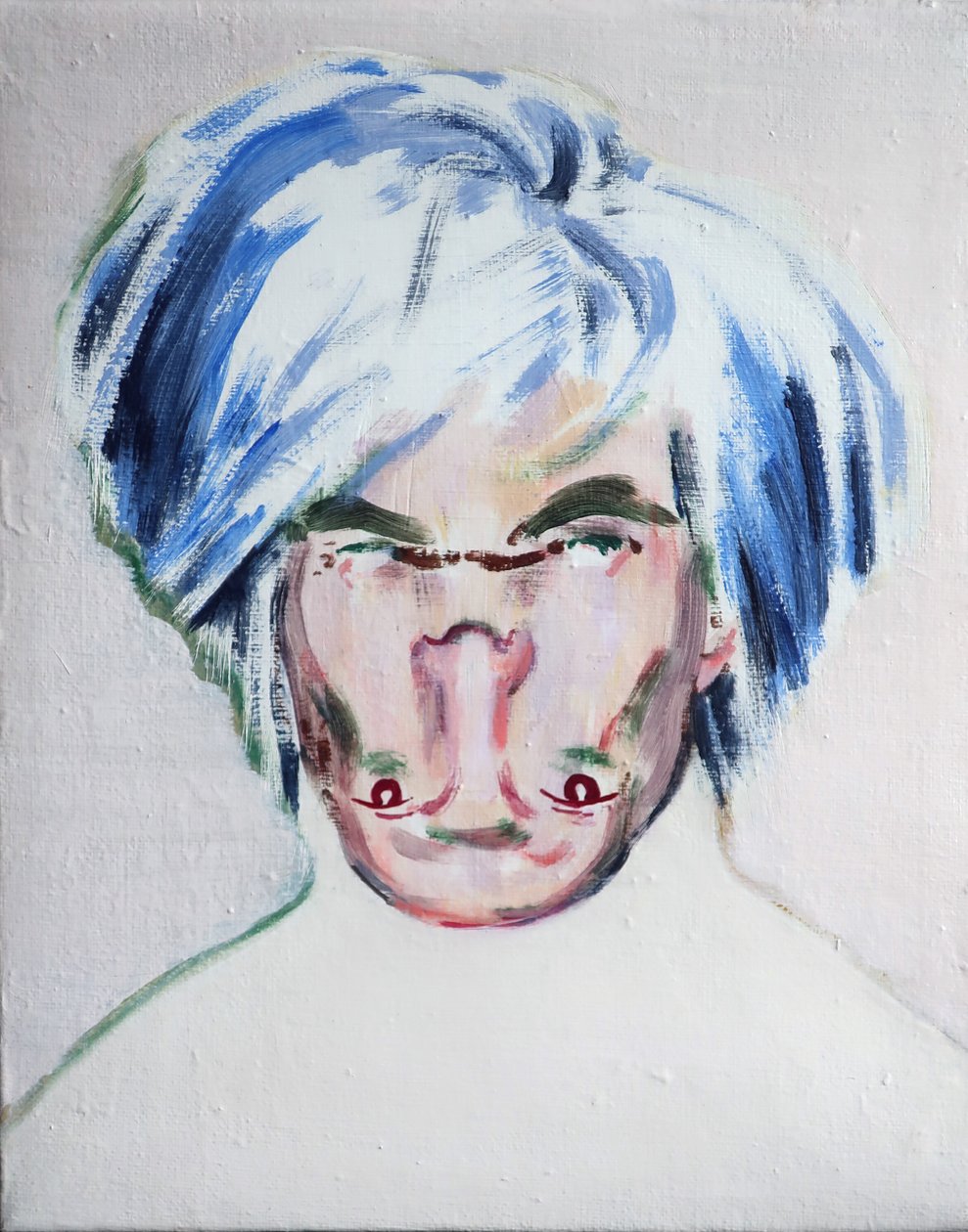 Schockköpfiger Warhol, 2013 von Darren Coffield