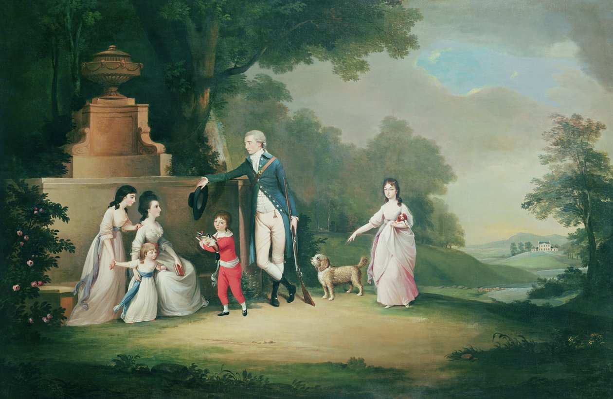 Die Familie Kinloch von Kair von David Allan