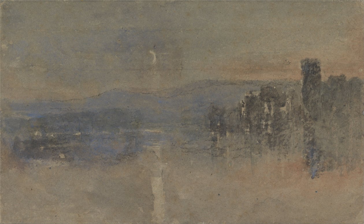 Mondscheinlandschaft von David Cox