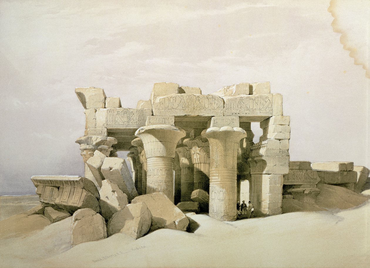 Kom Ombo von David Roberts