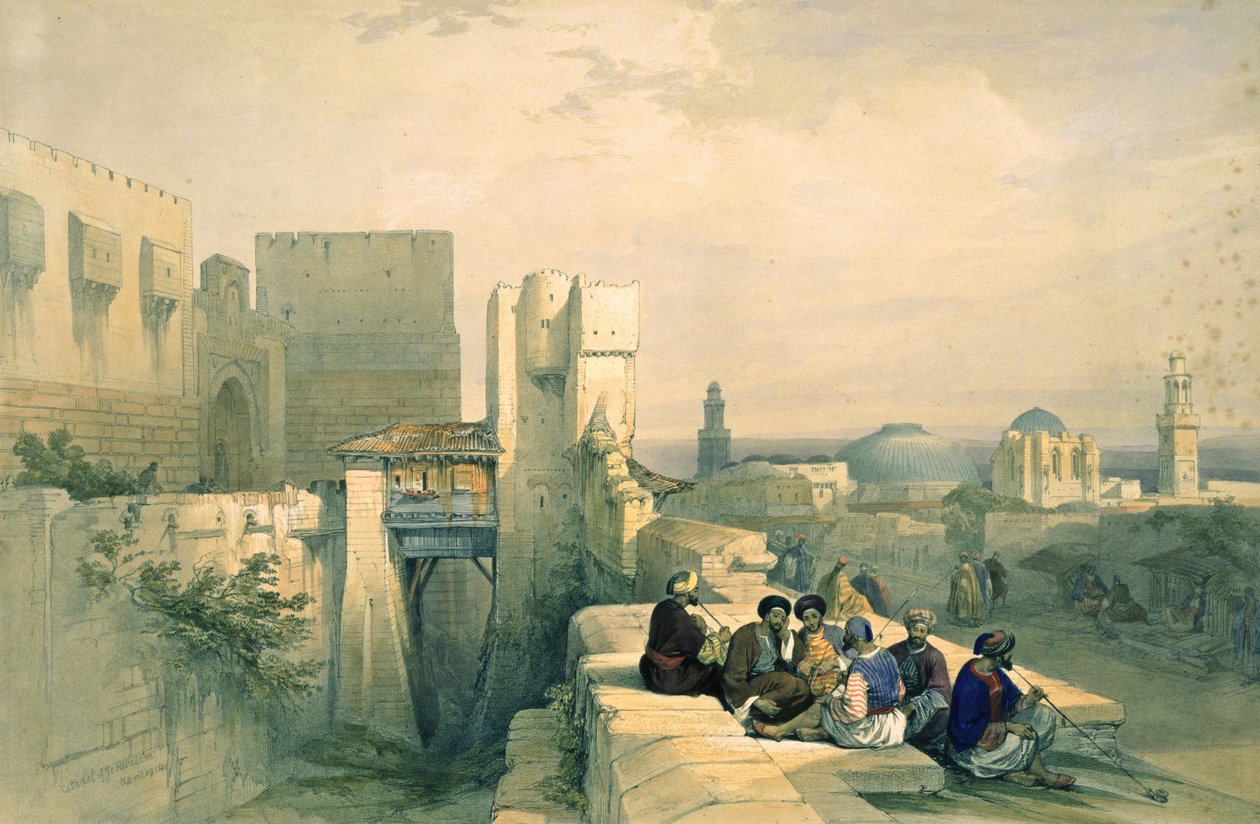 Die Zitadelle von Jerusalem, 19. April 1841, Platte 24 aus Band I von 