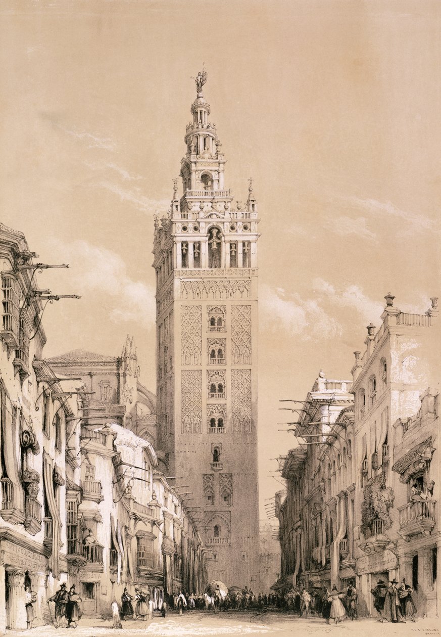 Die Giralda, Sevilla, aus 
