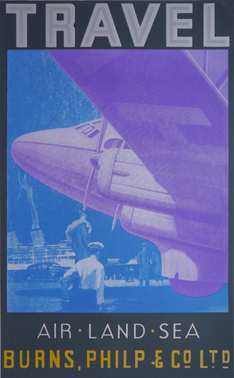 Reisen: Luft, Land, Meer (Grau) von David Studwell