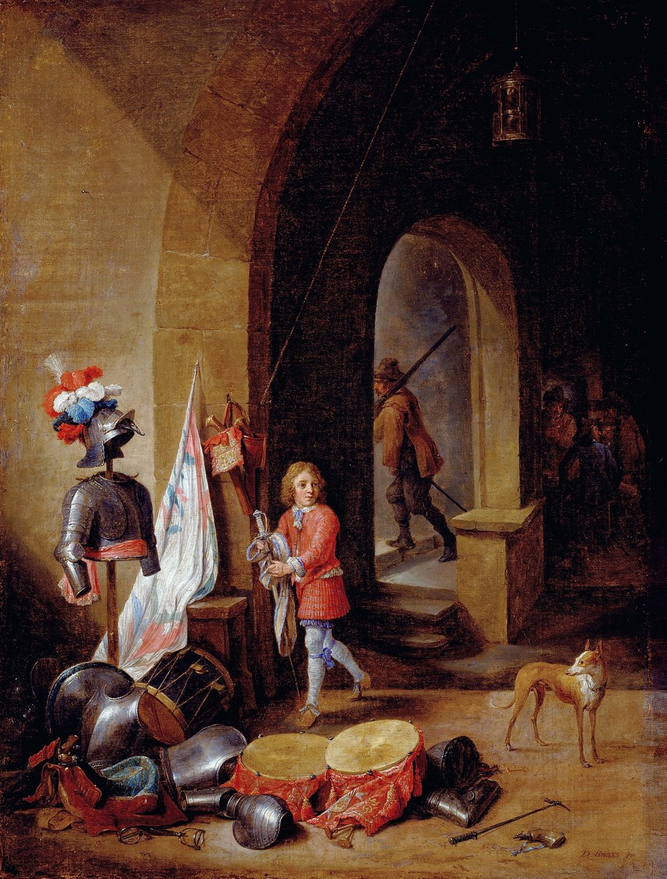 Ein Wachraum von David Teniers the Younger
