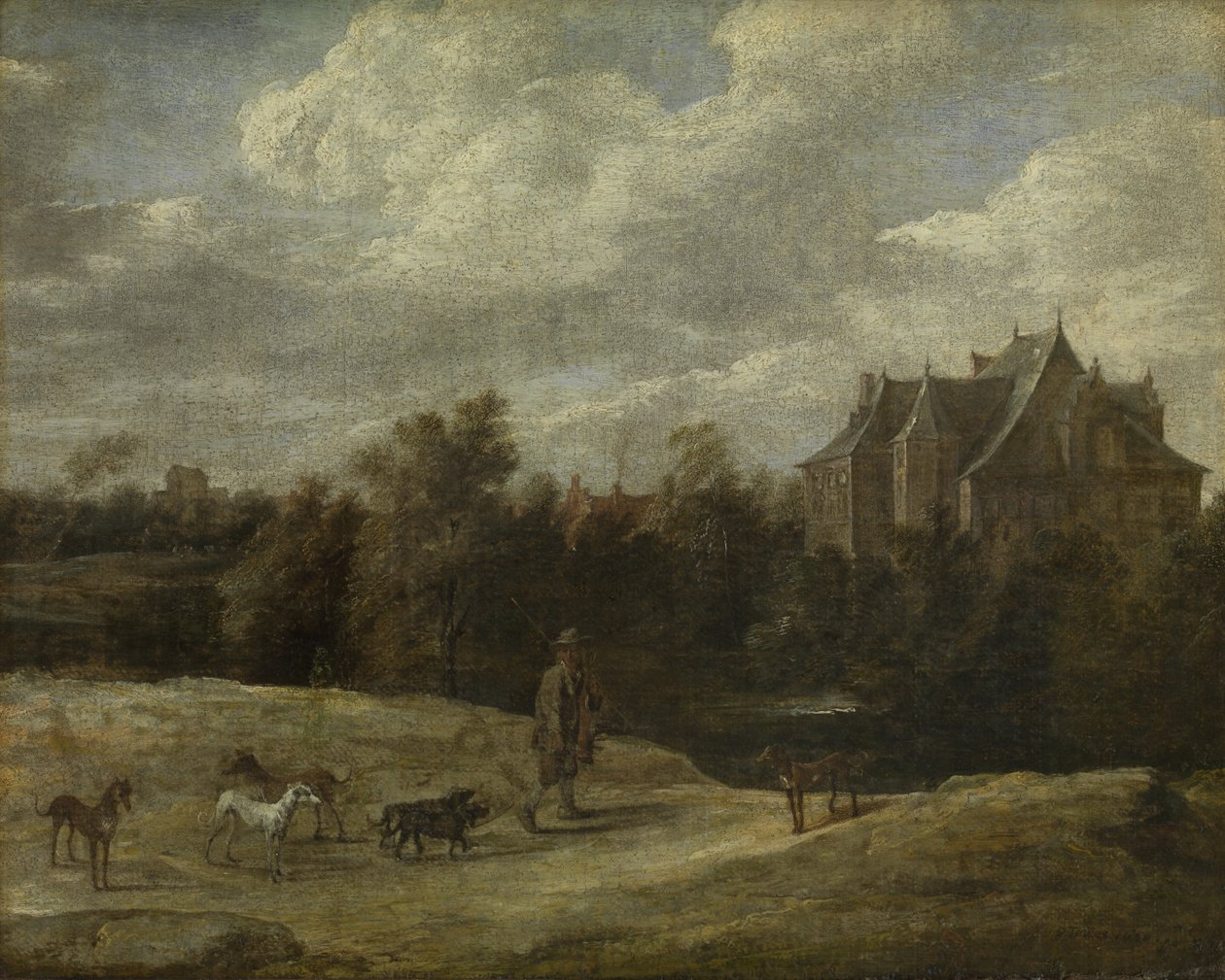 Rückkehr von der Jagd von David Teniers the Younger