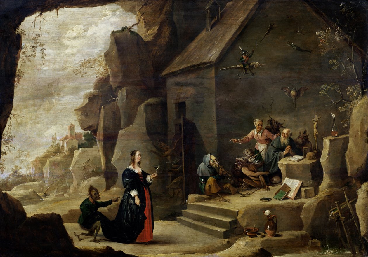 Die Versuchung des heiligen Antonius von David Teniers the Younger