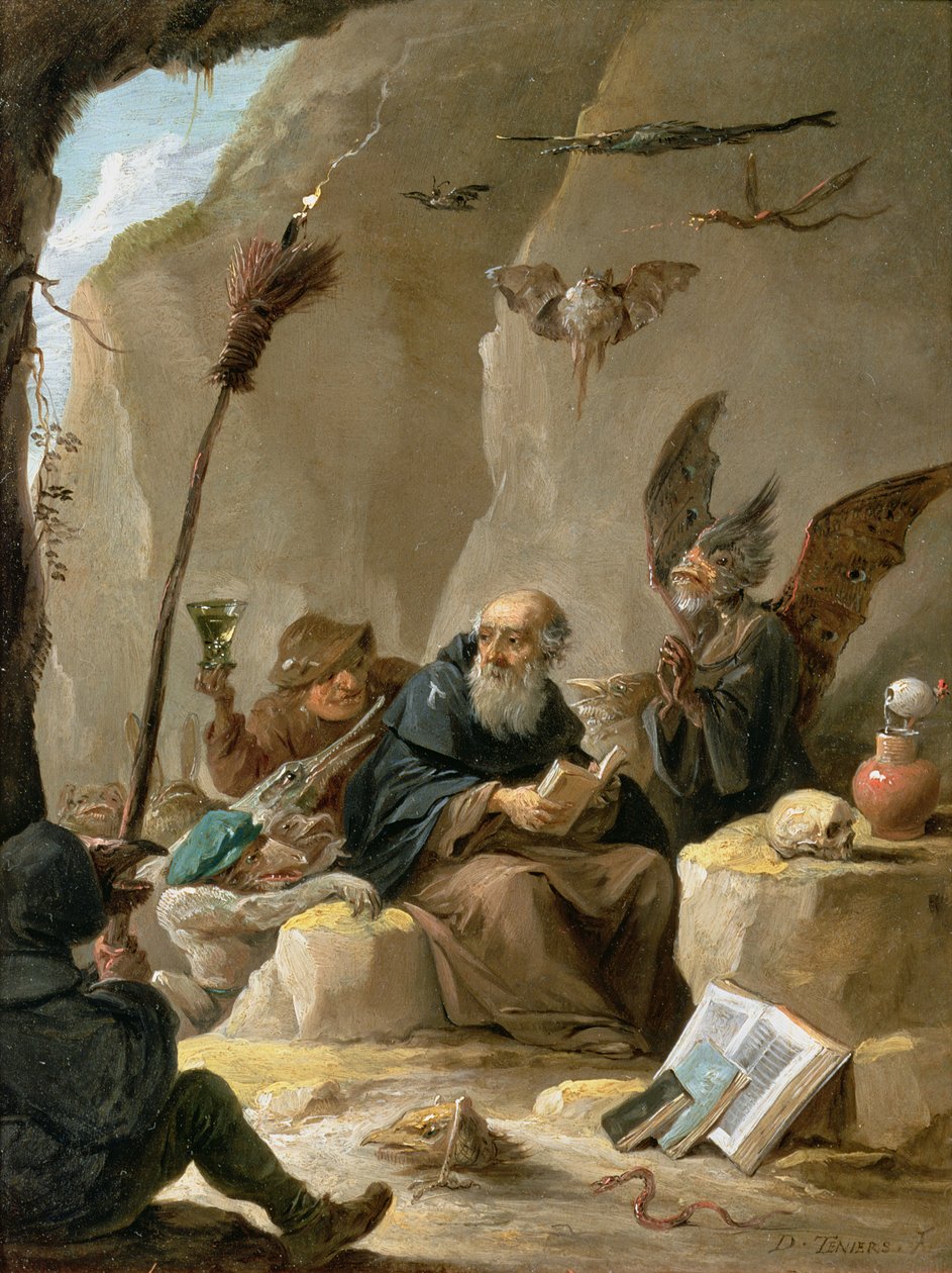 Die Versuchung des heiligen Antonius von David Teniers the Younger