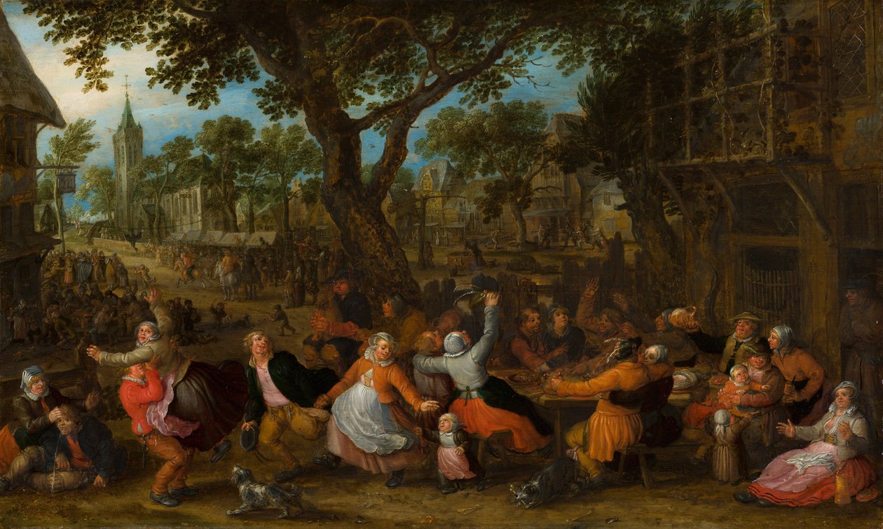 Dorffest von David Vinckboons