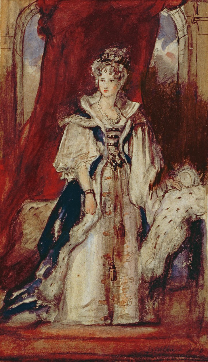 Königin Adelaide (1792-1849) von David Wilkie