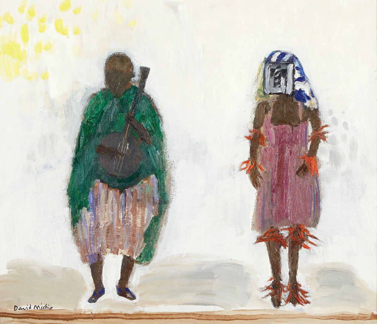 Musiker und Tänzer aus Senegal von David Alan Redpath Michie