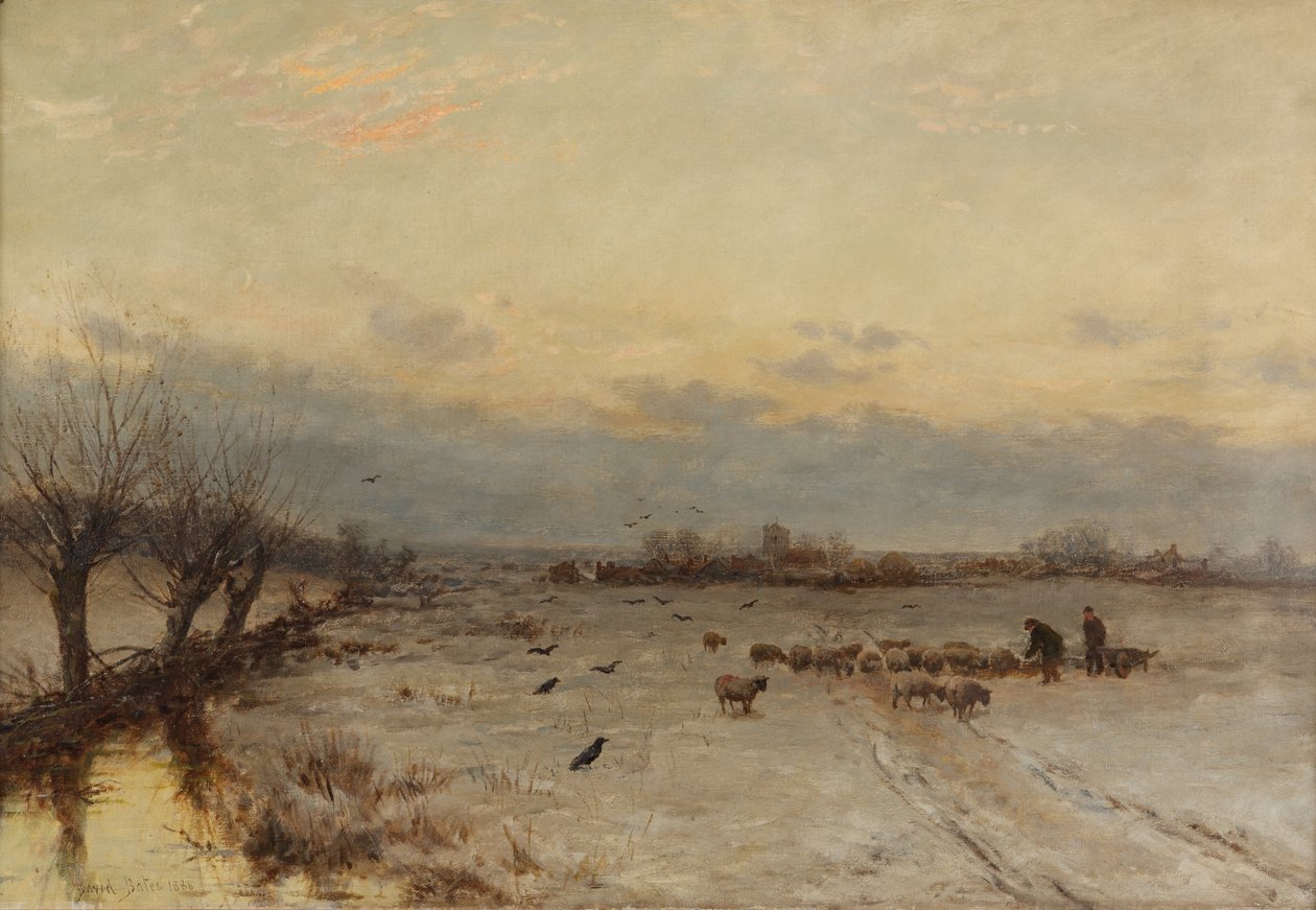 Erinnerung an März, 1886 von David Bates