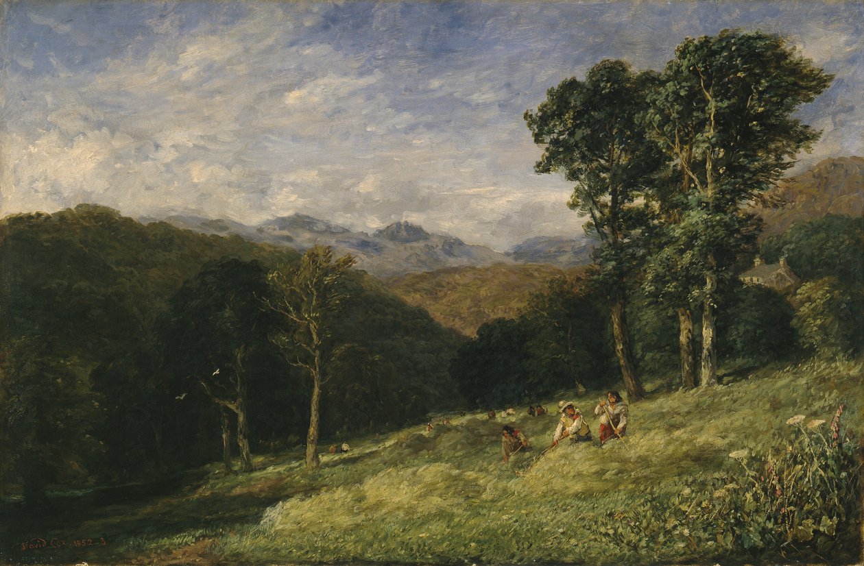 Heuernte bei Conway von David Cox