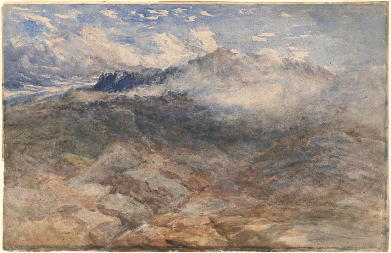 Berggipfel, Cader Idris von David Cox