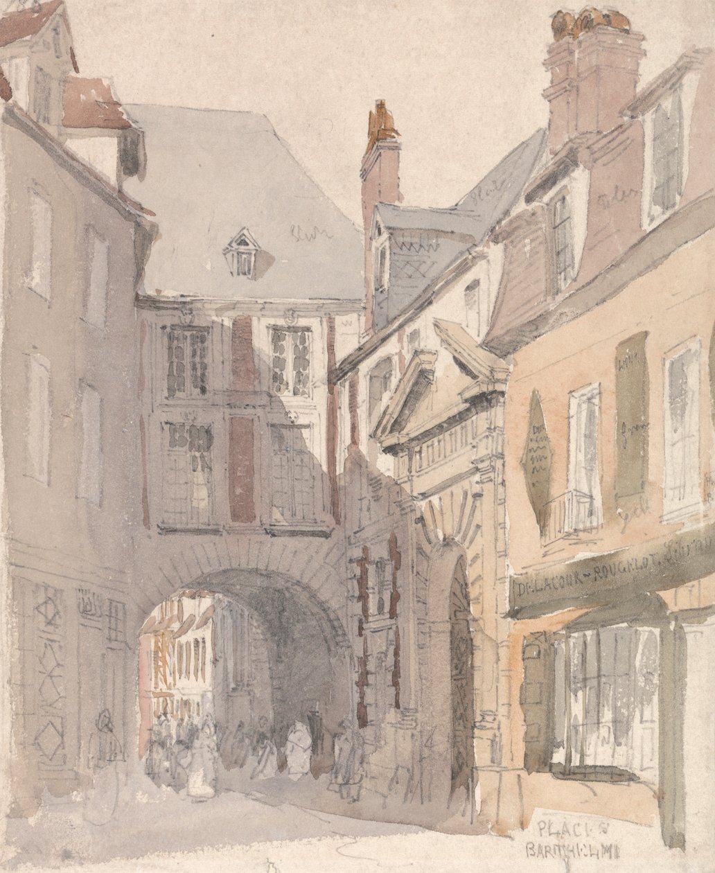 Place St. Barthélemy, Rouen von David Cox