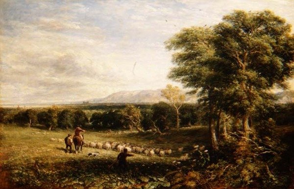Das Vale of Clwyd von David Cox
