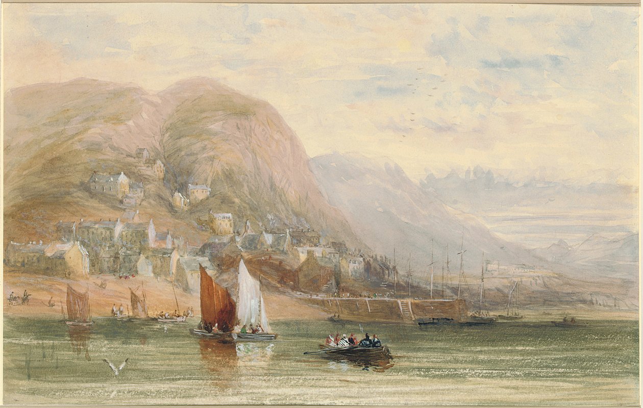 Ansicht von Barmouth, Nordwales von David Cox