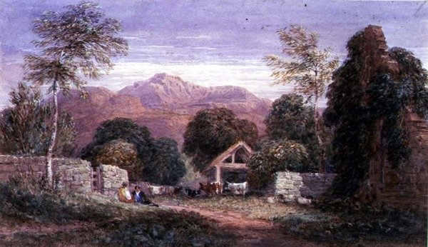 Blick auf Cader Idris von David Cox