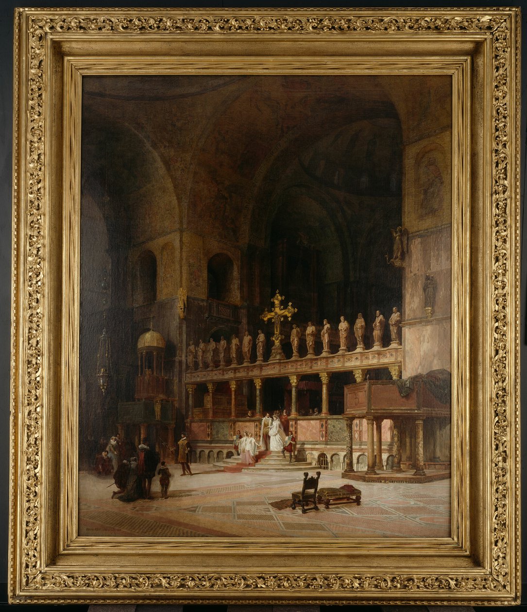 Innenraum von St. Markus, Venedig von David Dalhoff Neal