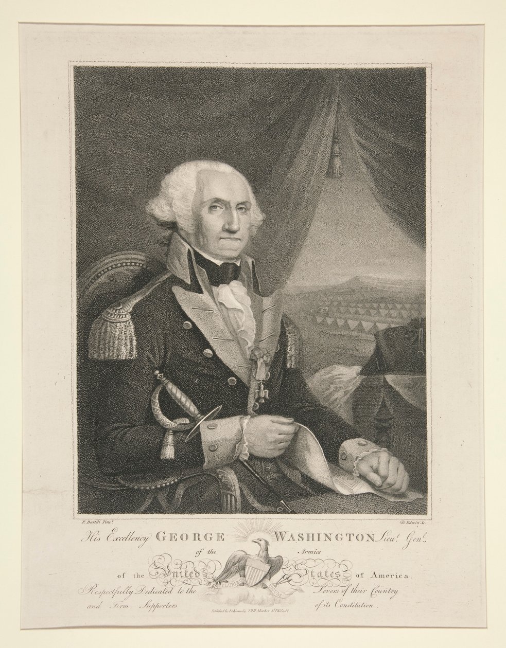 Seine Exzellenz George Washington, Generalleutnant von David Edwin