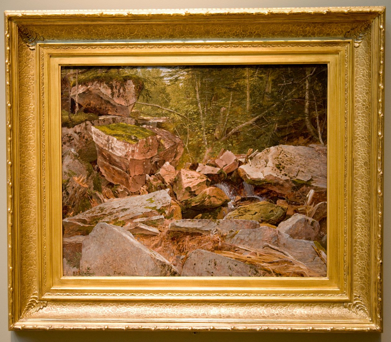 Studie, North Conway, New Hampshire, 1851 von David Johnson
