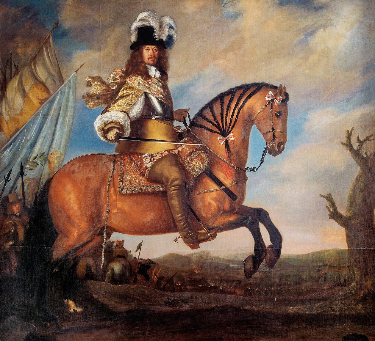 Carl Gustaf Wrangel (1613 – 76) von David Klöcker Ehrenstrahl