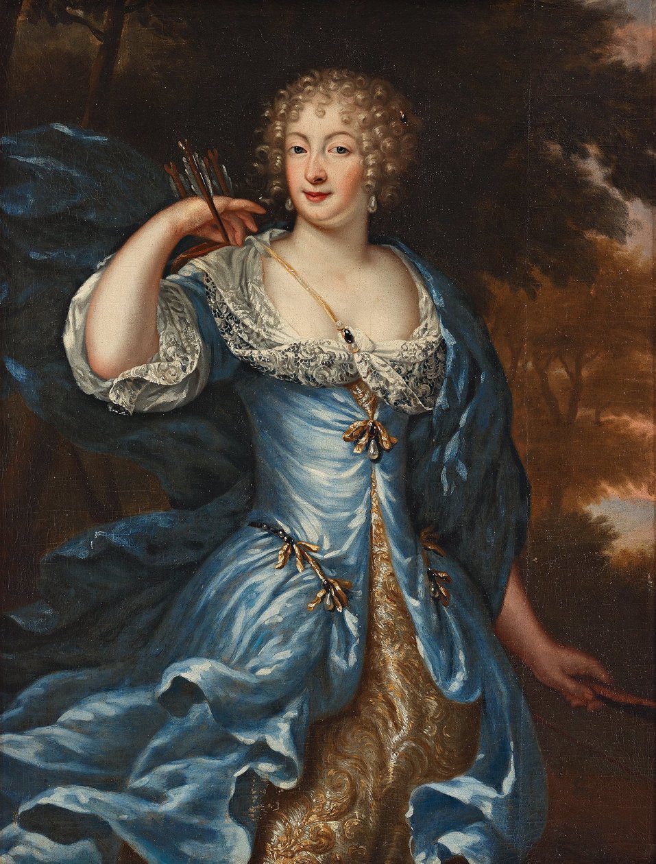 Elsa Elisabeth Brahe (1632-1689) von David Klöcker Ehrenstrahl