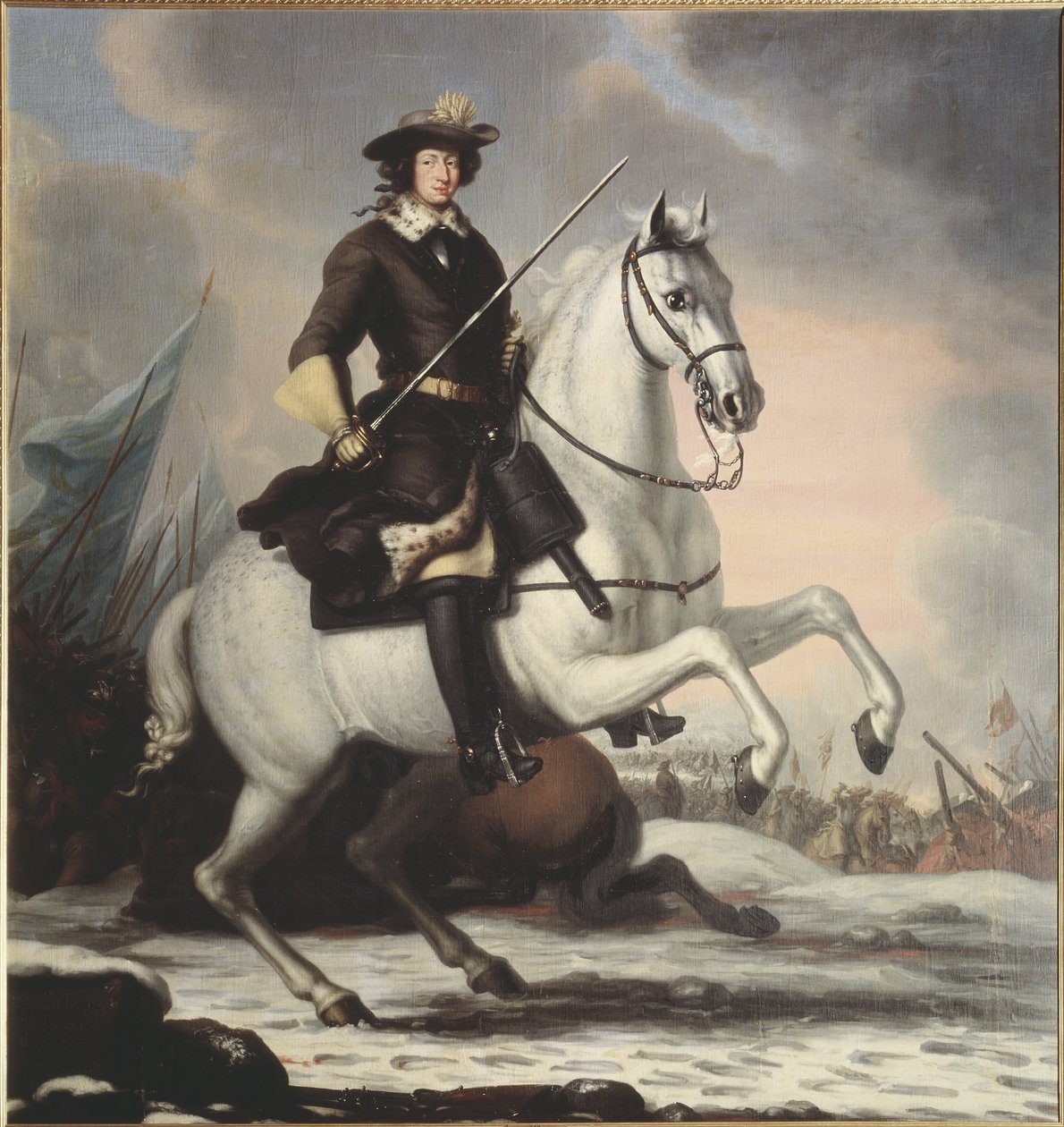 König Karl XI., 1676 von David Klöcker Ehrenstrahl