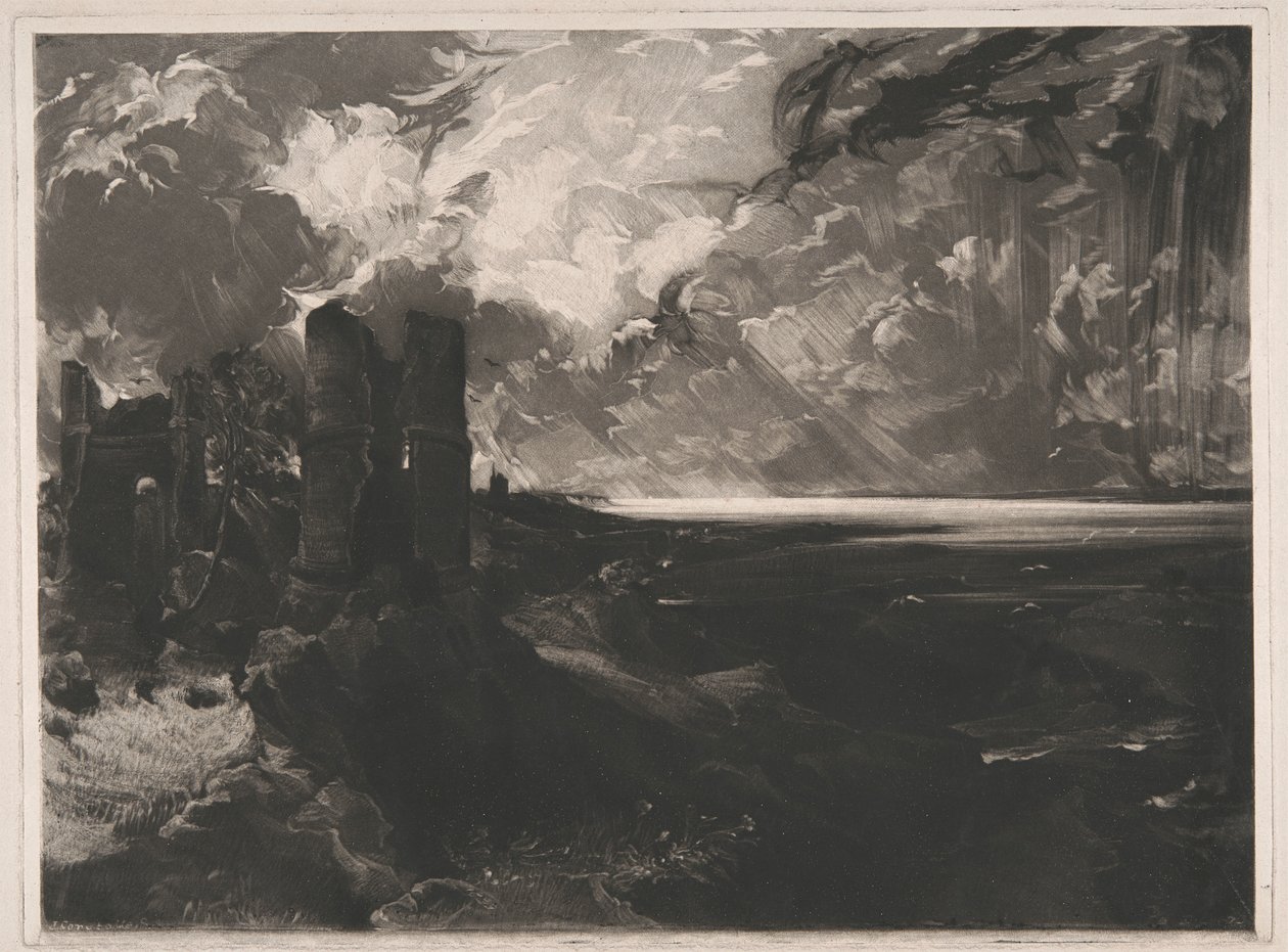 Hadleigh Castle von David Lucas