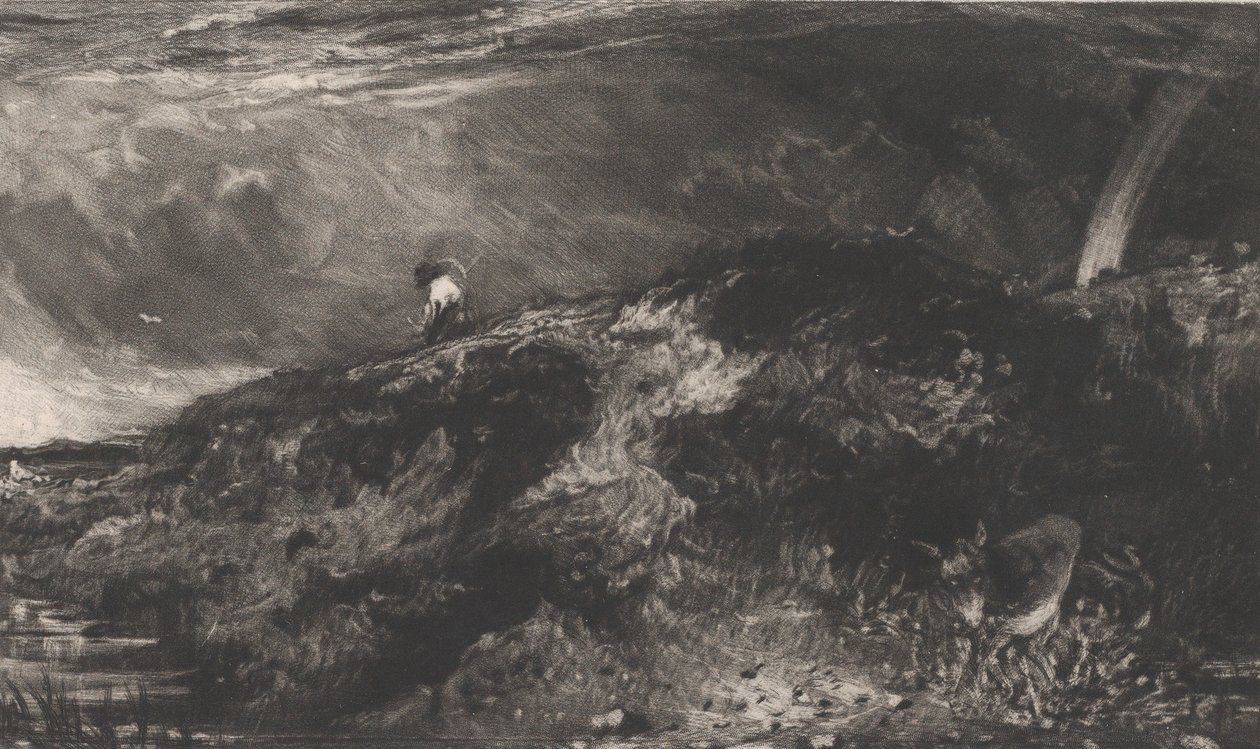 Hampstead Heath, 1829 von David Lucas