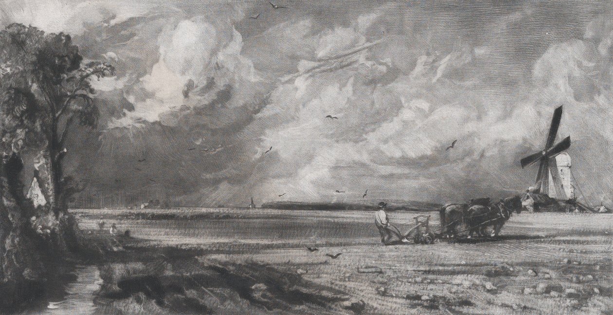 Frühling, 1830 von David Lucas