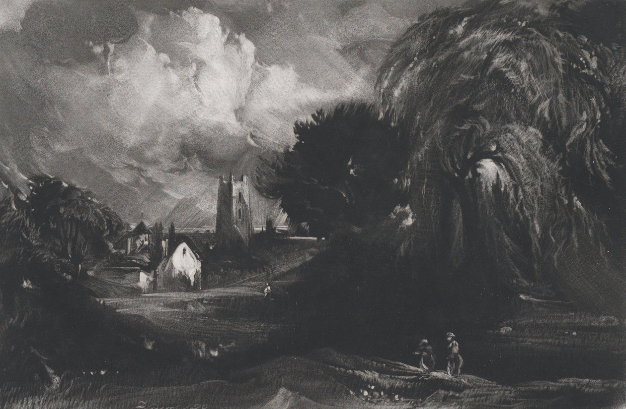 Stoke-by-Neyland, 1829 von David Lucas