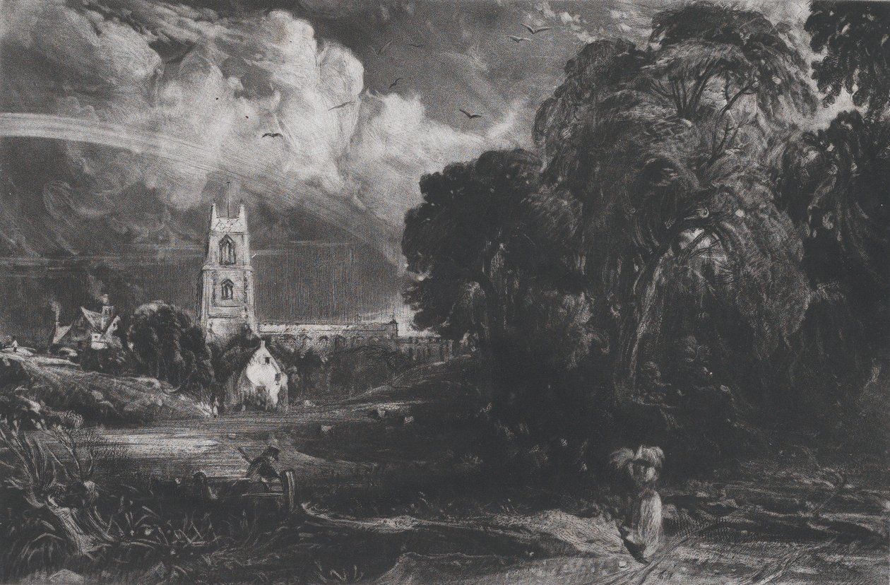 Stoke-by-Neyland, 1830 von David Lucas