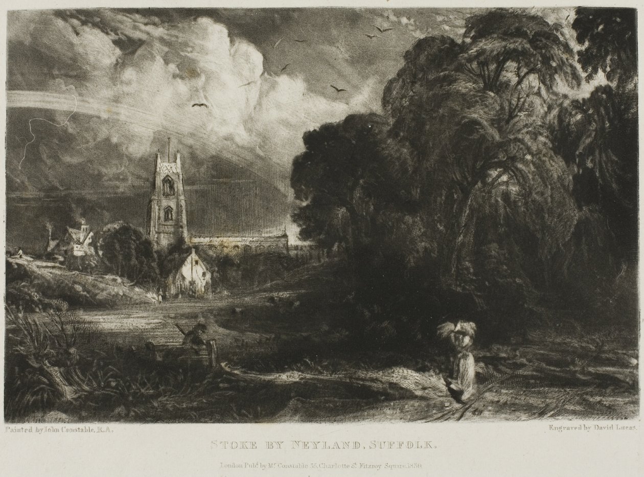 Stoke bei Neyland, Suffolk von David Lucas