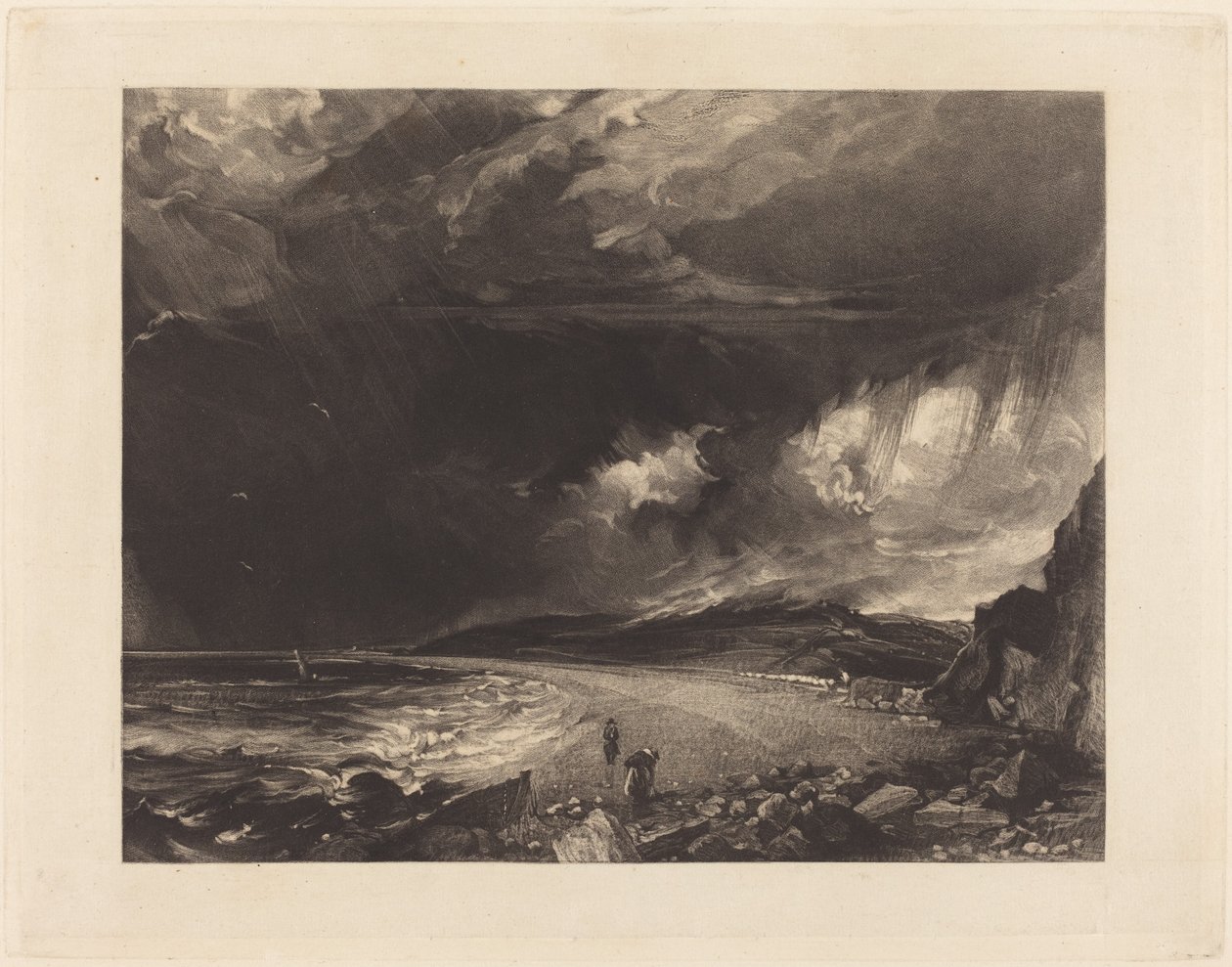 Weymouth Bay von David Lucas after John Constable