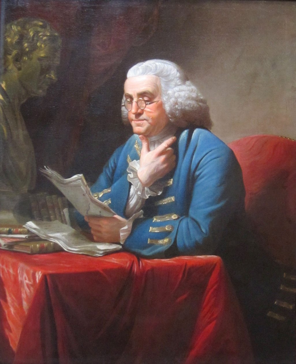 Benjamin Franklin von David Martin