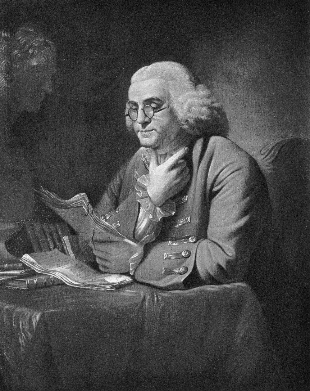 Benjamin Franklin von David Martin