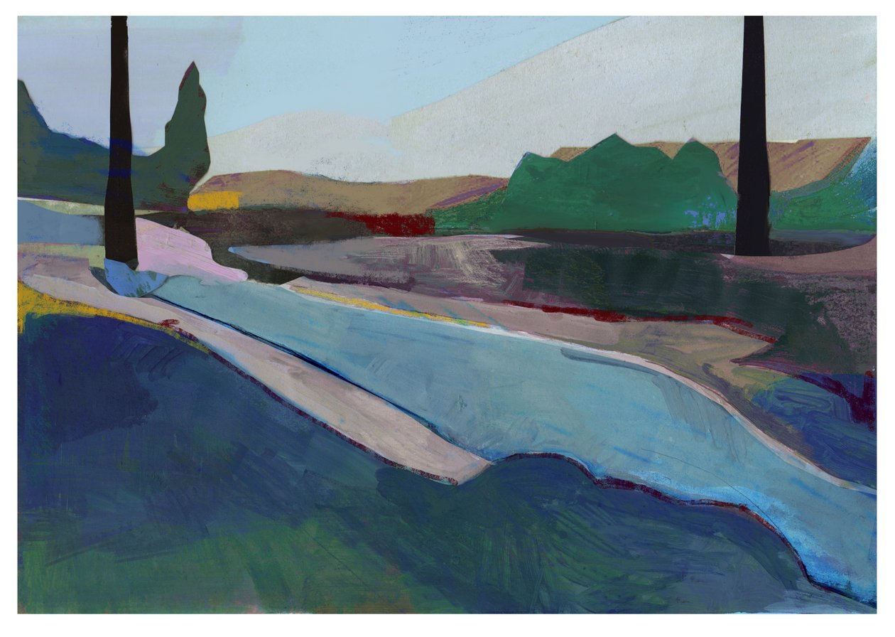 Hitchin Brook, 2023 von David McConochie