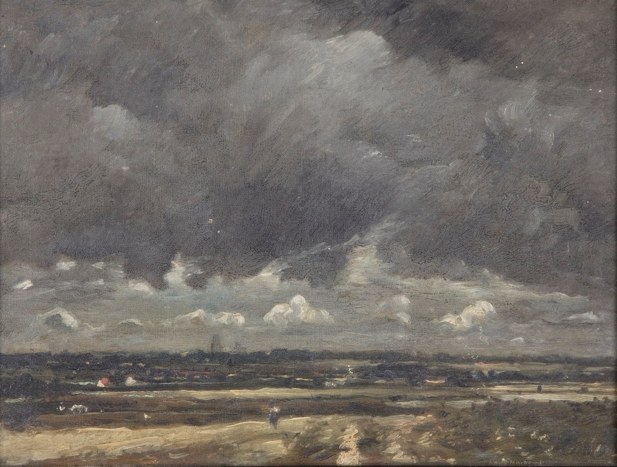 Eine Niederungslandschaft, 1887-1930 von David Muirhead
