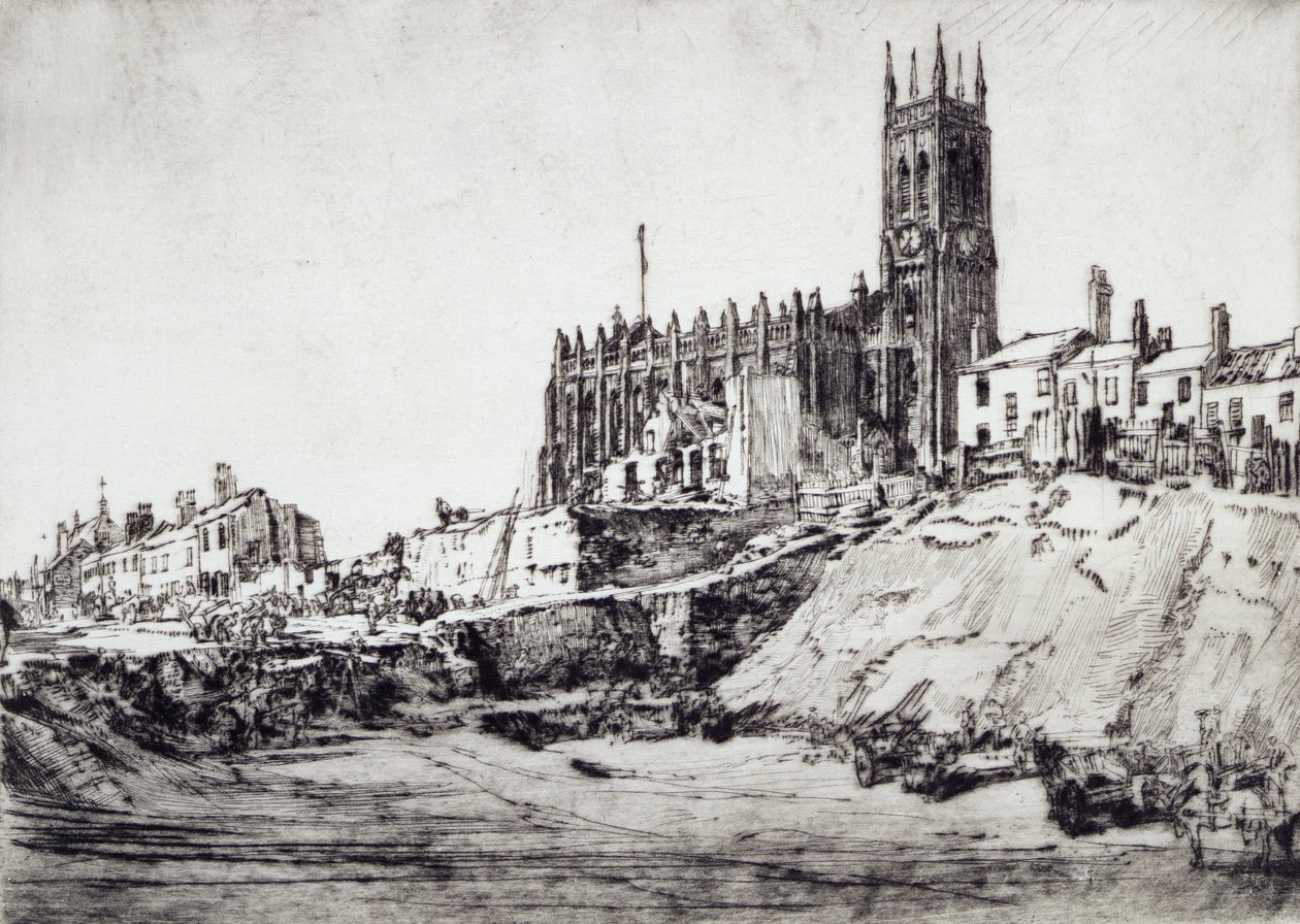 York Road, Leeds (Radierung) von David Muirhead Bone