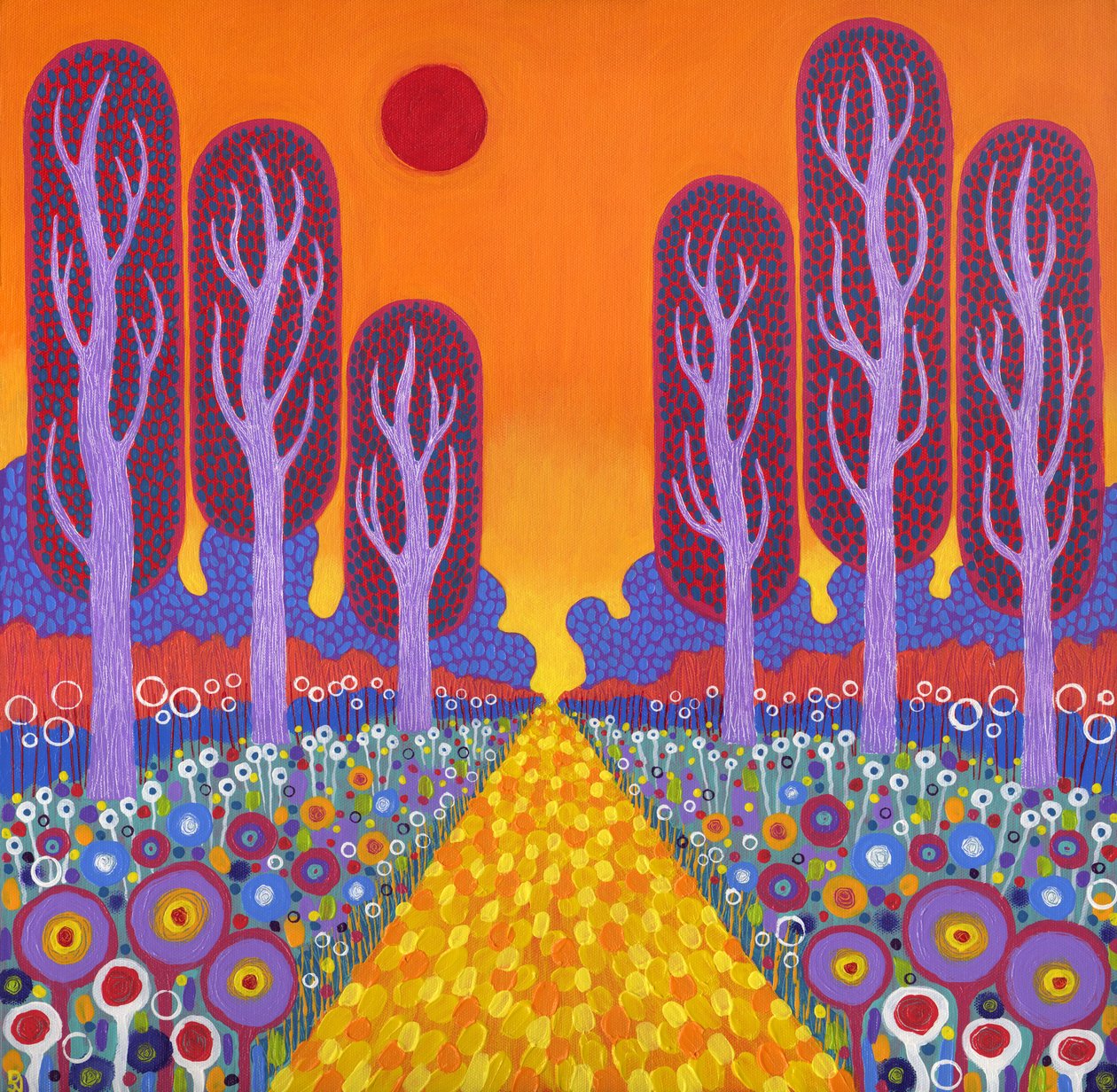 Der Weg nach Fauvesville, 2013 von David Newton