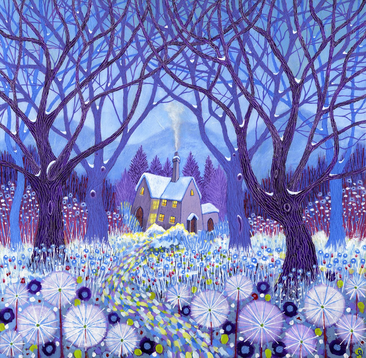 Winterlandschaft, 2012 von David Newton