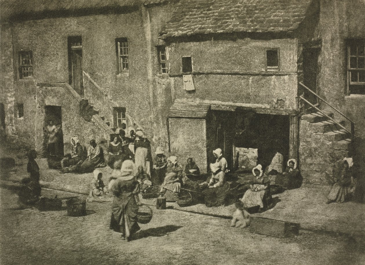 Newhaven Fisheries von David Octavius Hill
