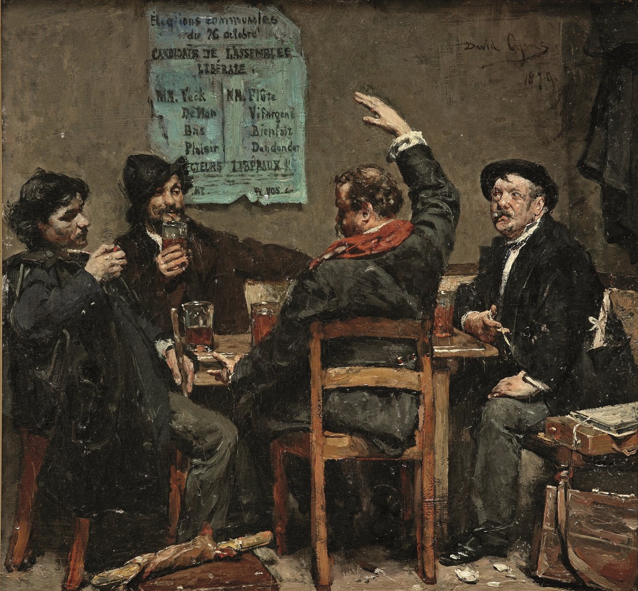 De Stamtafel: Geschichtenerzählen in einem Café von David Oyens