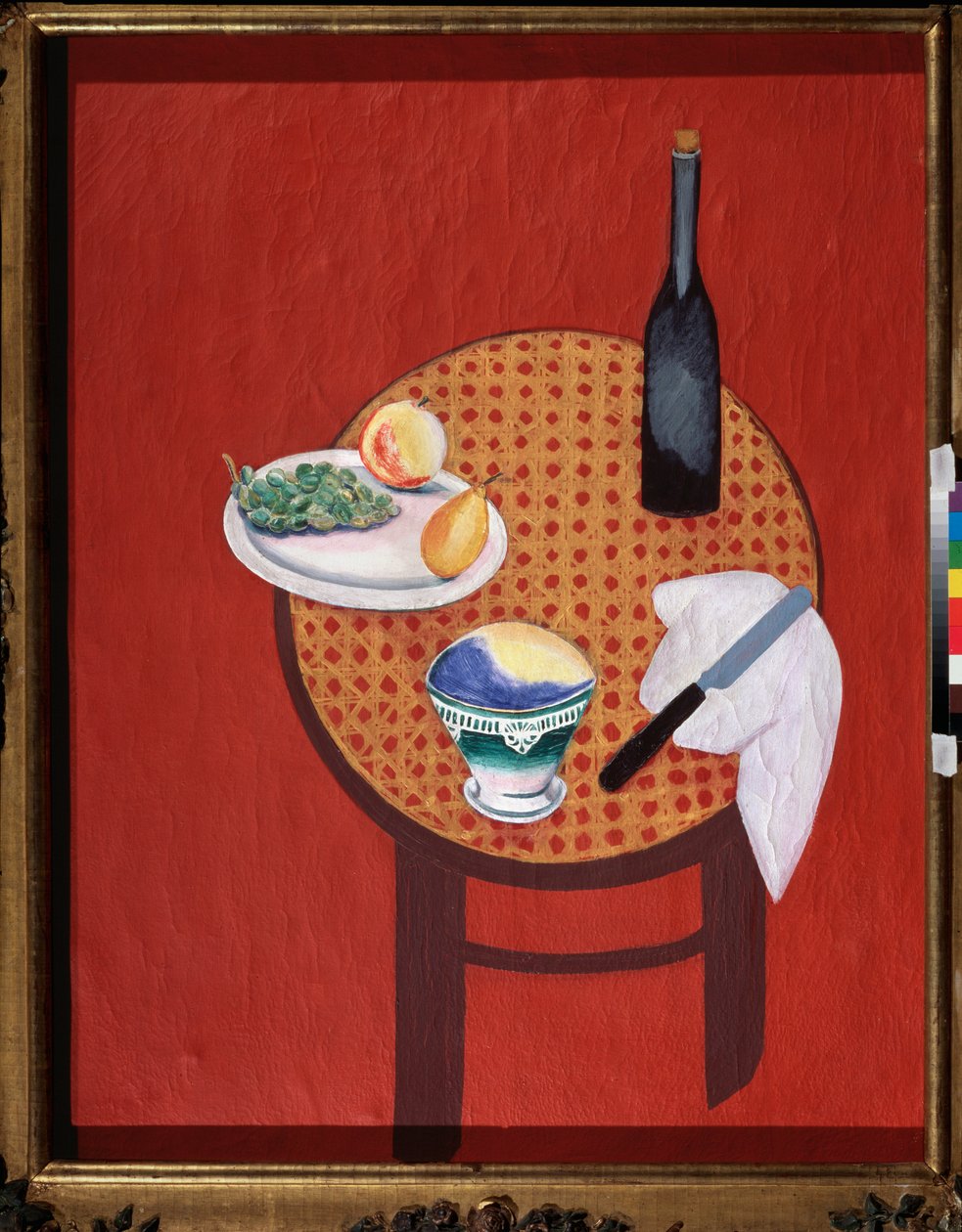 Rotes Stillleben von David Petrovich Sterenberg
