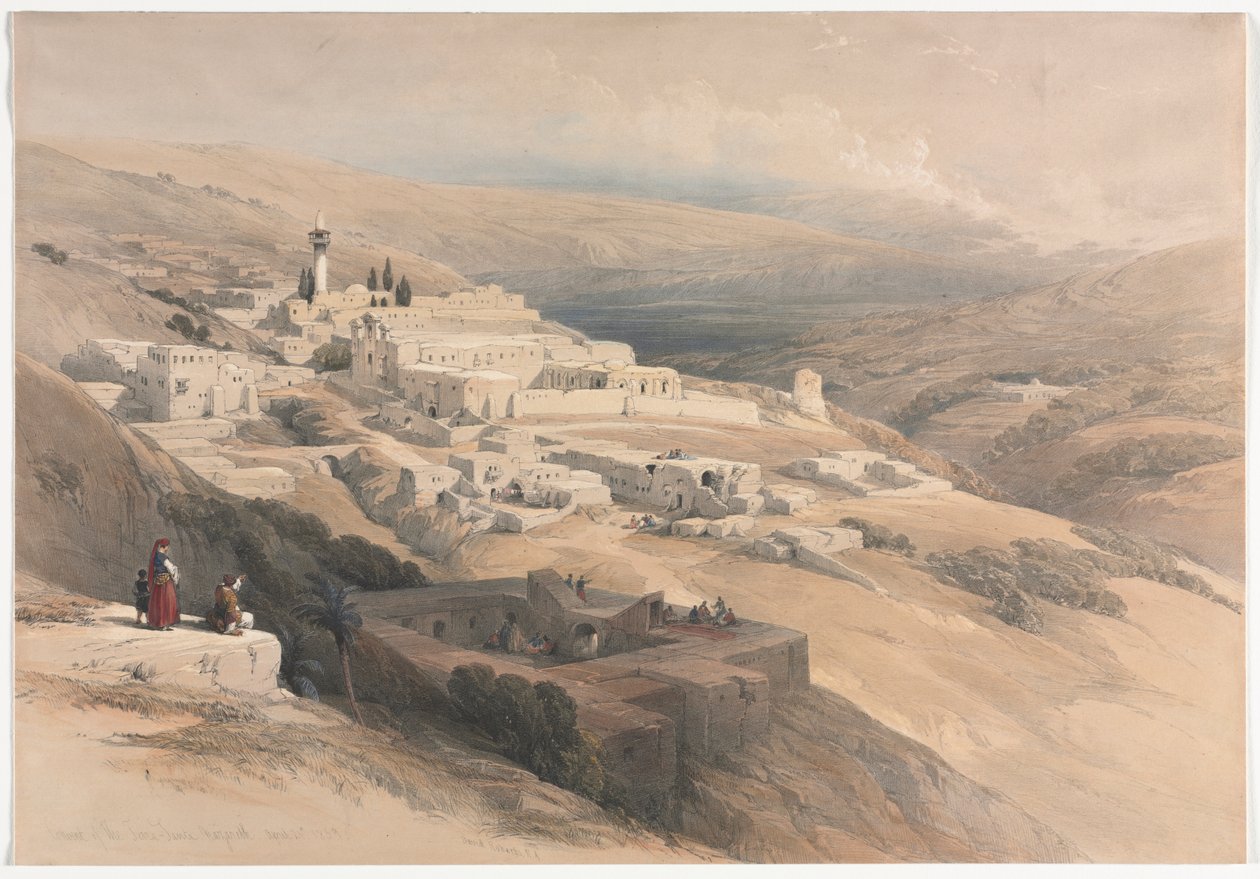 Kloster der Terra-Santa, Nazareth von David Roberts