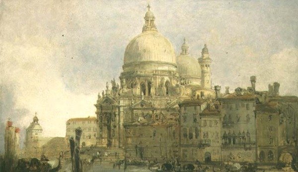 Santa Maria della Salute, Venedig von David Roberts