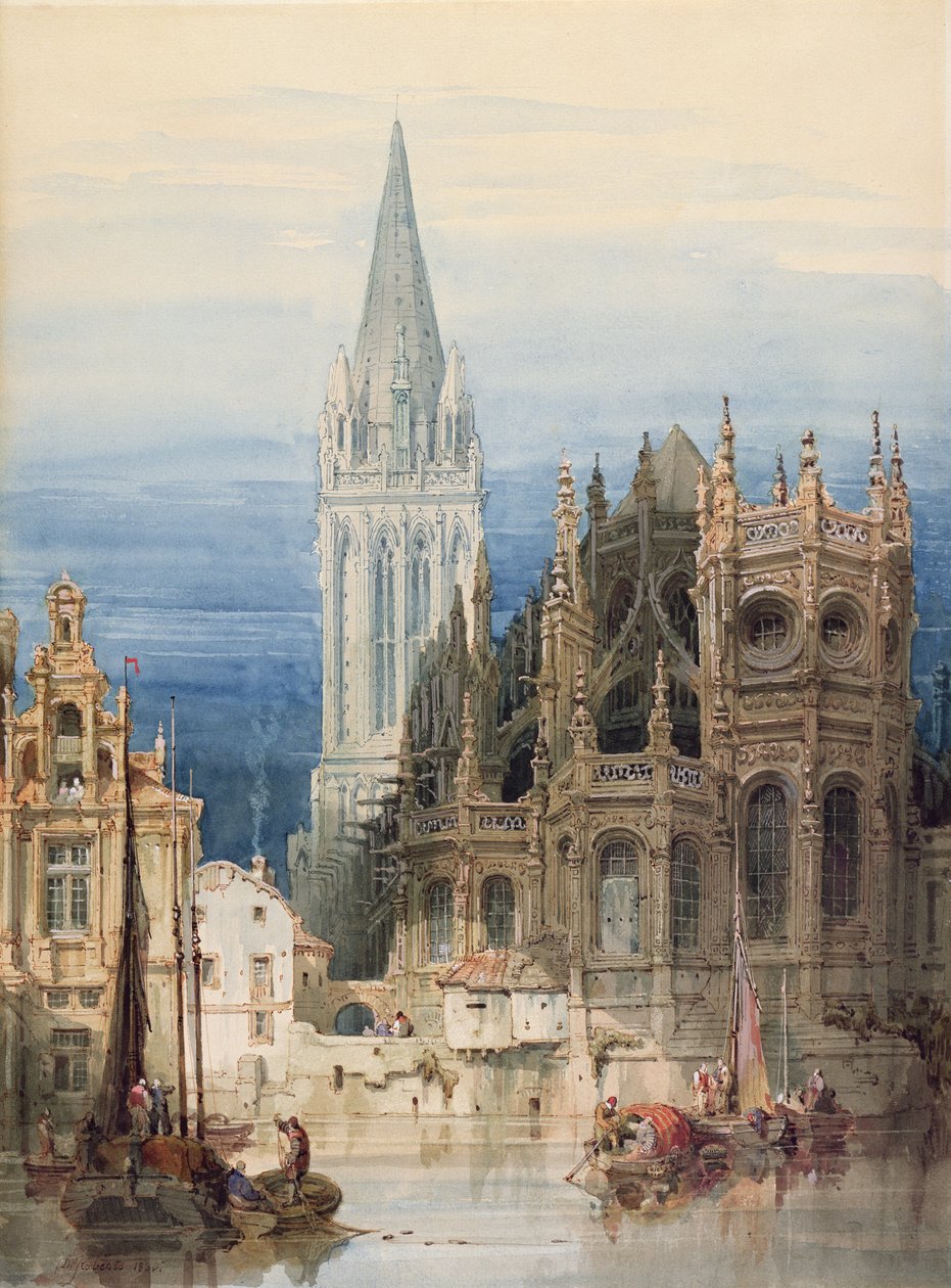 St. Pierre, Caen von David Roberts