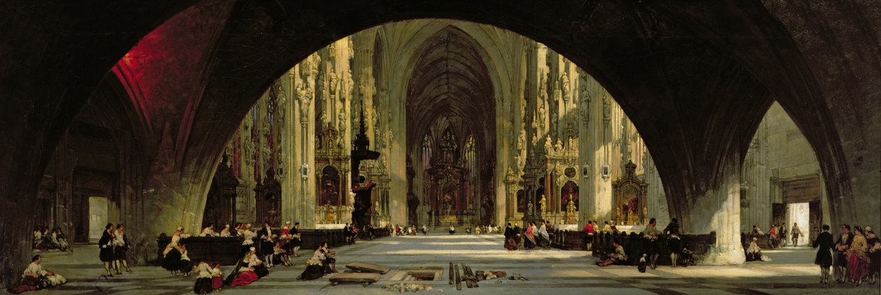 Der Stephansdom, Wien von David Roberts
