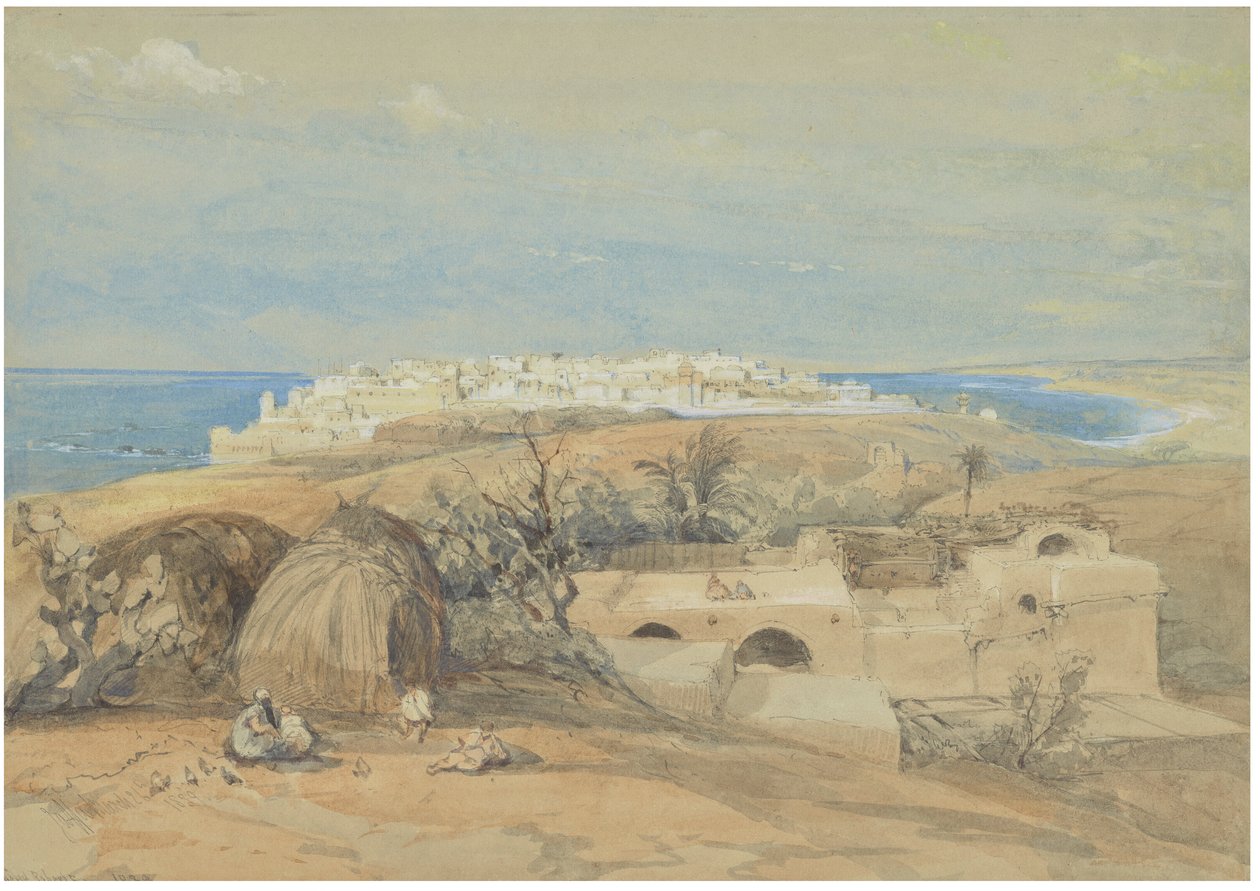 Blick auf Jaffa, nach Norden von David Roberts
